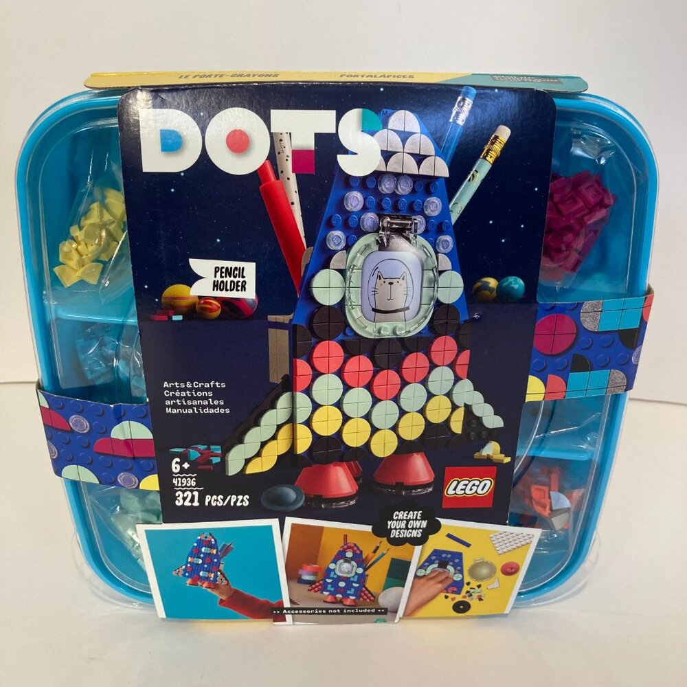 LEGO Dots 41936 Pencil Holder Arts & Crafts Creations Brand New Kids Desk Toy